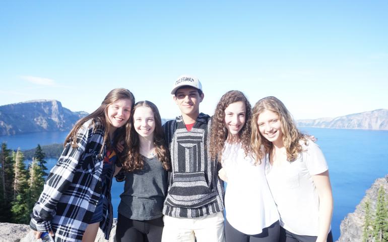 Jewish Teens exploring the Pacific Northwest.